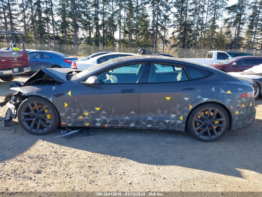 2021 TESLA MODEL S PLAID TRI MOTOR ALL-WHEEL DRIVE - 5YJSA1E69MF439486