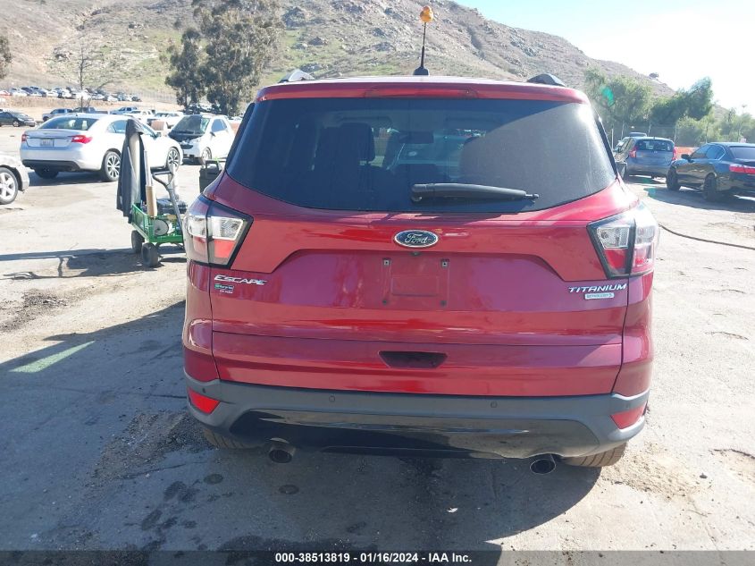 2017 FORD ESCAPE TITANIUM - 1FMCU0JD4HUC26478