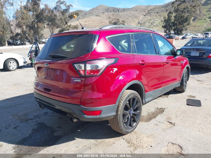 2017 FORD ESCAPE TITANIUM - 1FMCU0JD4HUC26478