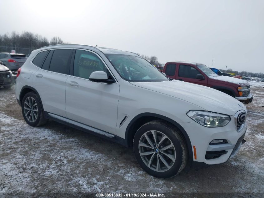 2019 BMW X3 XDRIVE30I - 5UXTR9C51KLP95428