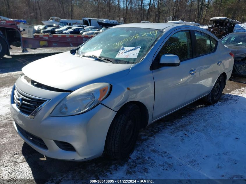 3N1CN7AP0CL884826 | 2012 NISSAN VERSA