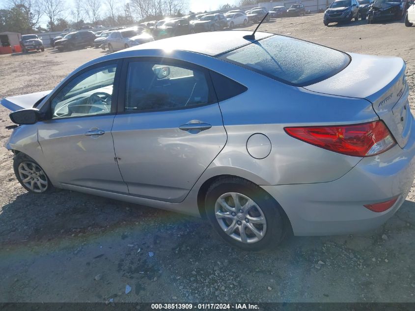 2013 HYUNDAI ACCENT GLS/GS - KMHCT4AE3DU329520