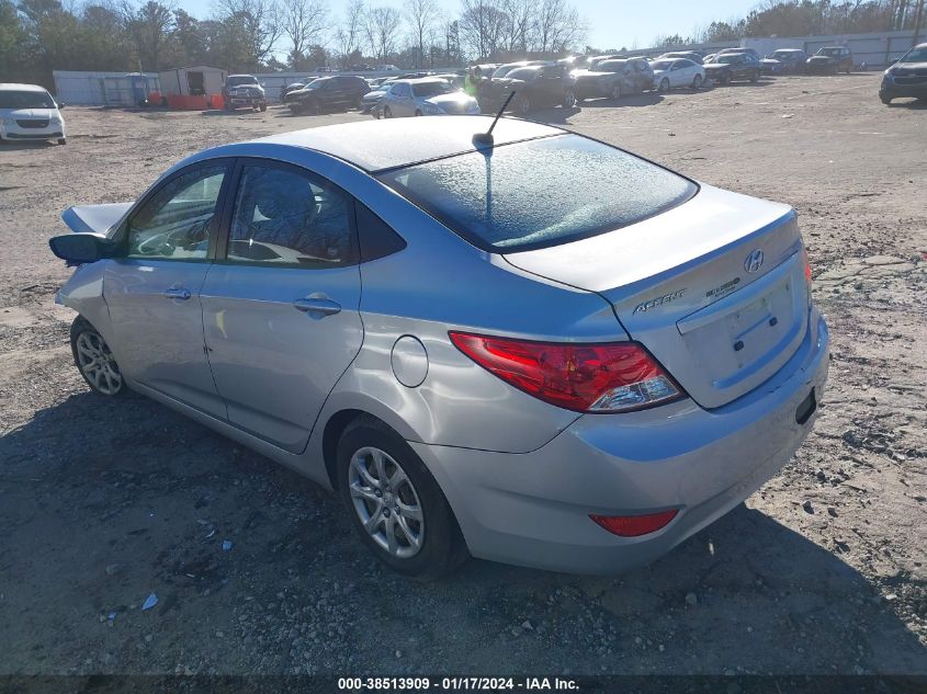 2013 HYUNDAI ACCENT GLS/GS - KMHCT4AE3DU329520