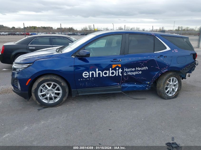2022 CHEVROLET EQUINOX FWD 2FL - 2GNAXJEV9N6115194