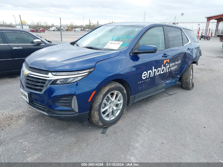 2022 CHEVROLET EQUINOX FWD 2FL - 2GNAXJEV9N6115194