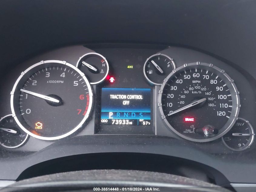 2015 TOYOTA TUNDRA TRD PRO 5.7L V8 - 5TFDW5F12FX467255