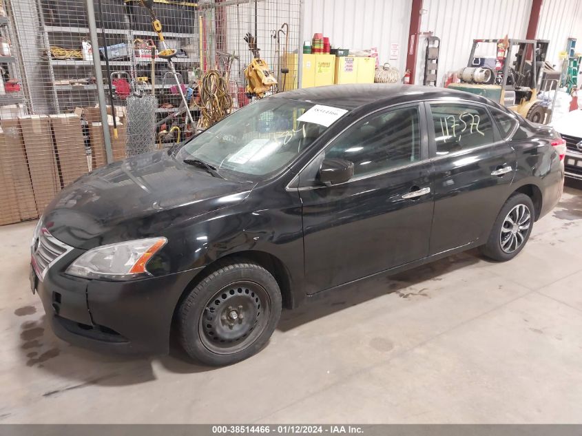 2013 NISSAN SENTRA SV - 3N1AB7AP9DL668992