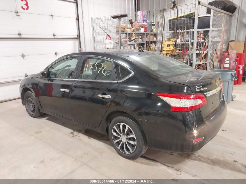 2013 NISSAN SENTRA SV - 3N1AB7AP9DL668992