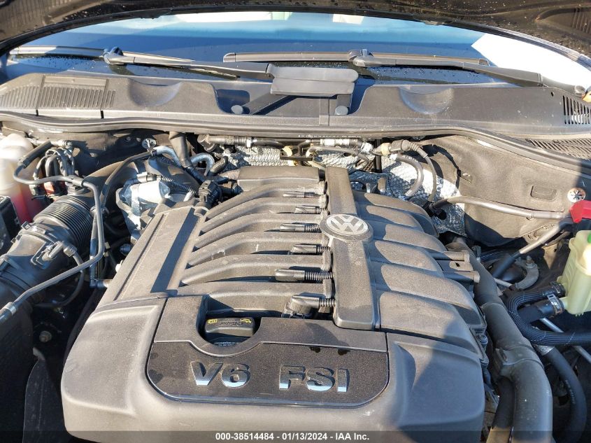 2017 VOLKSWAGEN TOUAREG V6 SPORT - WVGEF7BP3HD005314
