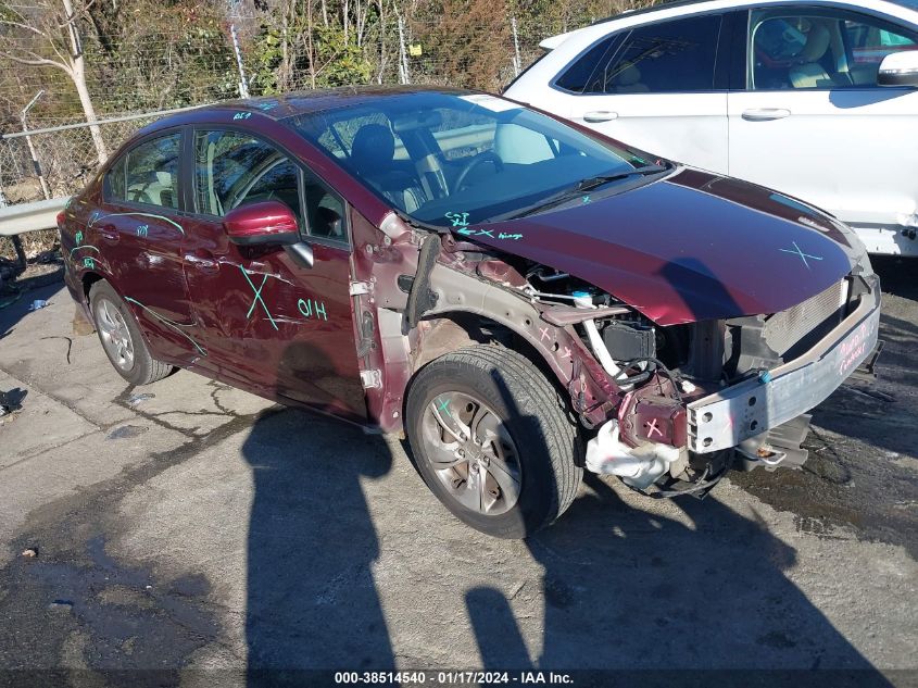 2014 HONDA CIVIC LX - 19XFB2F50EE237458