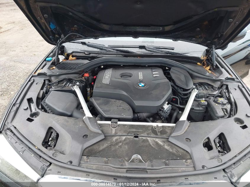 2019 BMW 530I I WBAJA5C50KWW33990