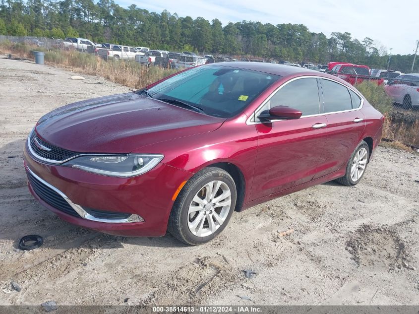 1C3CCCAB0FN632518 | 2015 CHRYSLER 200