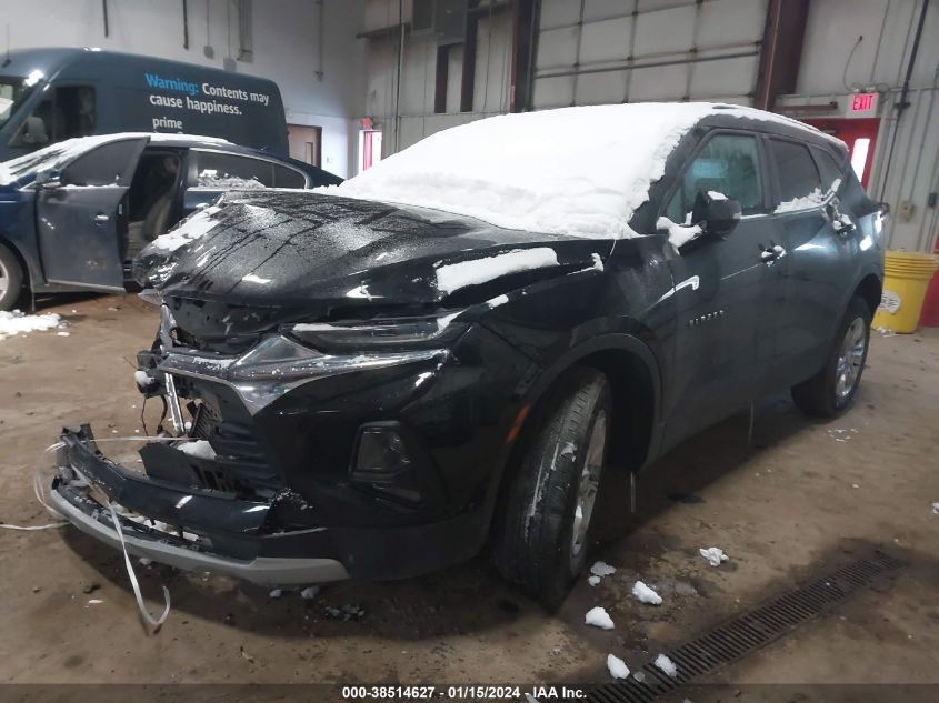2022 CHEVROLET BLAZER 2LT - 3GNKBCR48NS232458