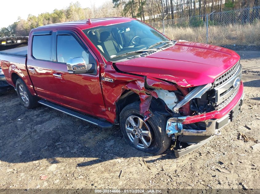 2018 FORD F-150 XLT - 1FTEW1E56JKE63393