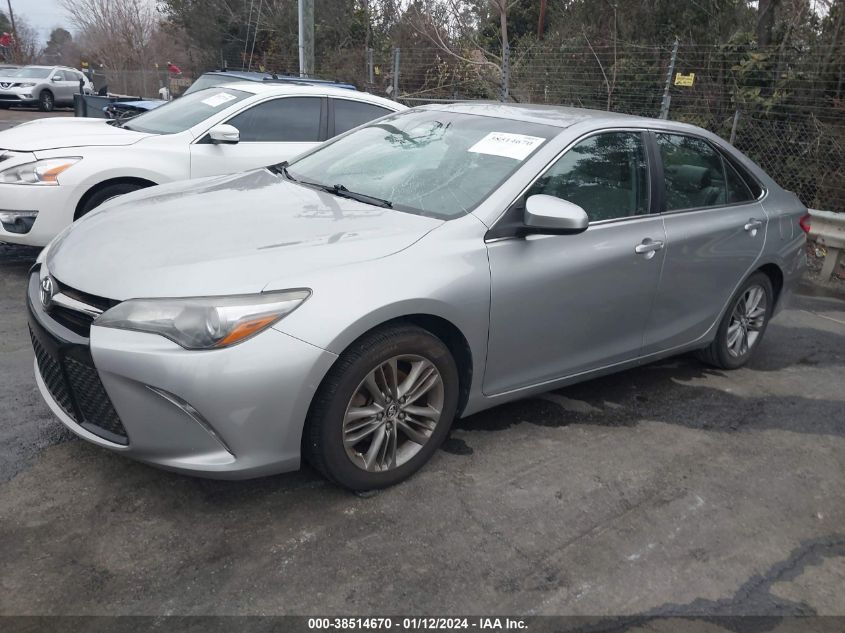 2015 TOYOTA CAMRY SE - 4T1BF1FK3FU072460