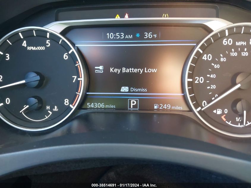 2020 NISSAN ALTIMA S - 1N4BL4BV7LN303094