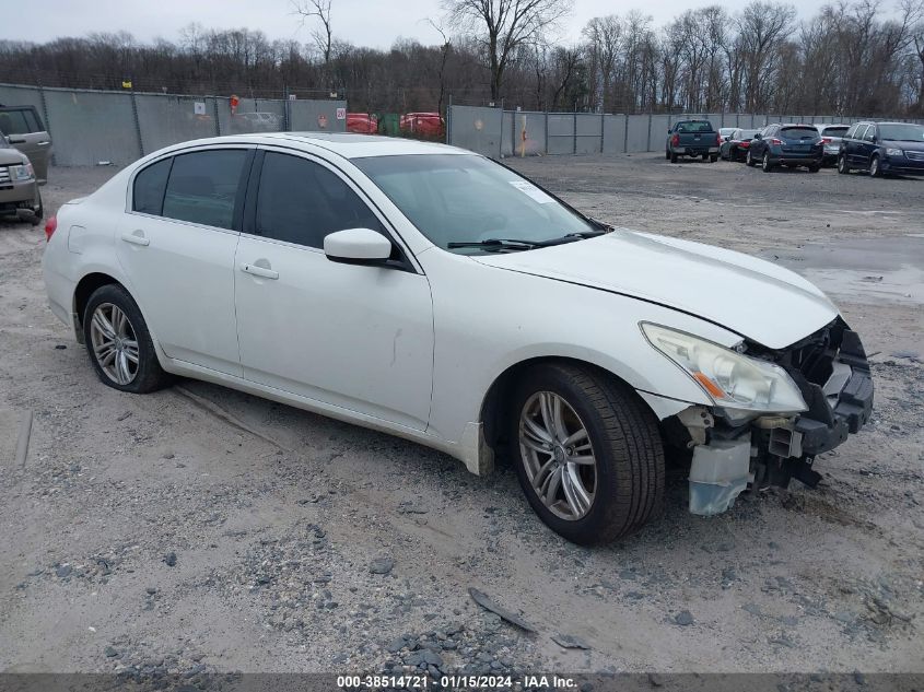 2013 INFINITI G37X - JN1CV6AR7DM354467
