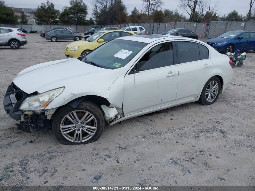 2013 INFINITI G37X JN1CV6AR7DM354467