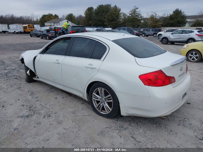 2013 INFINITI G37X JN1CV6AR7DM354467