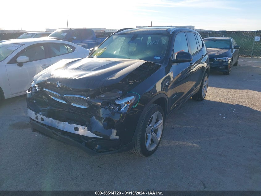 VIN 5UXWZ7C36H0V89550 2017 BMW X3 SDRIVE28I