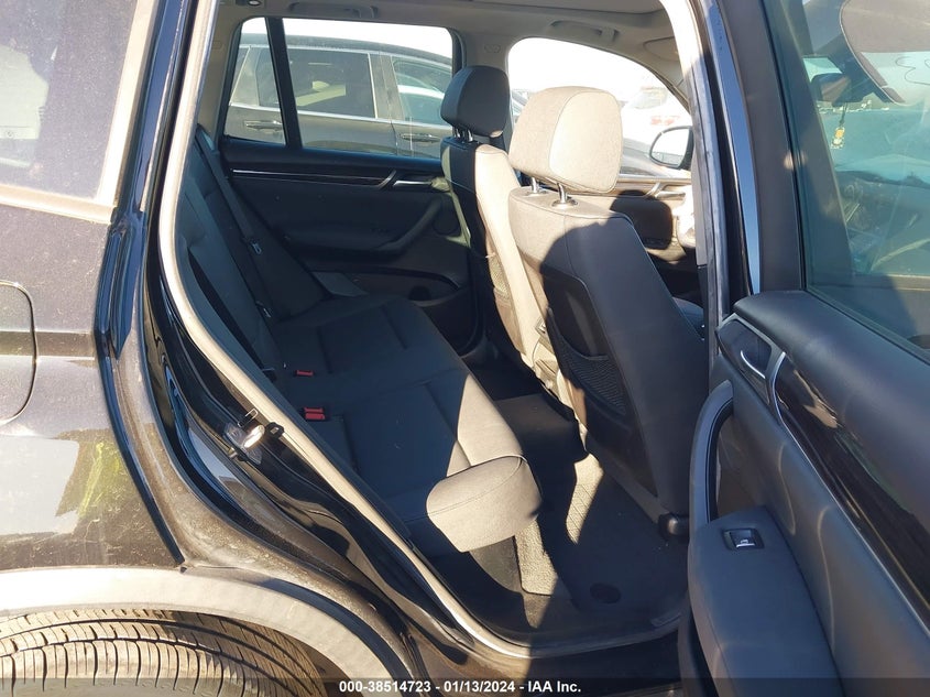 VIN 5UXWZ7C36H0V89550 2017 BMW X3 SDRIVE28I