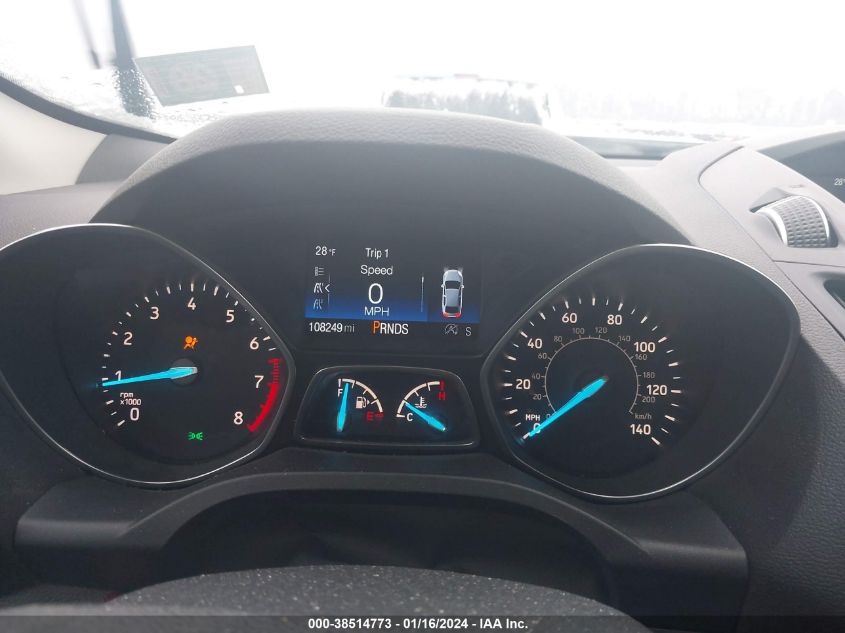 2017 FORD ESCAPE SE - 1FMCU0G98HUD67170