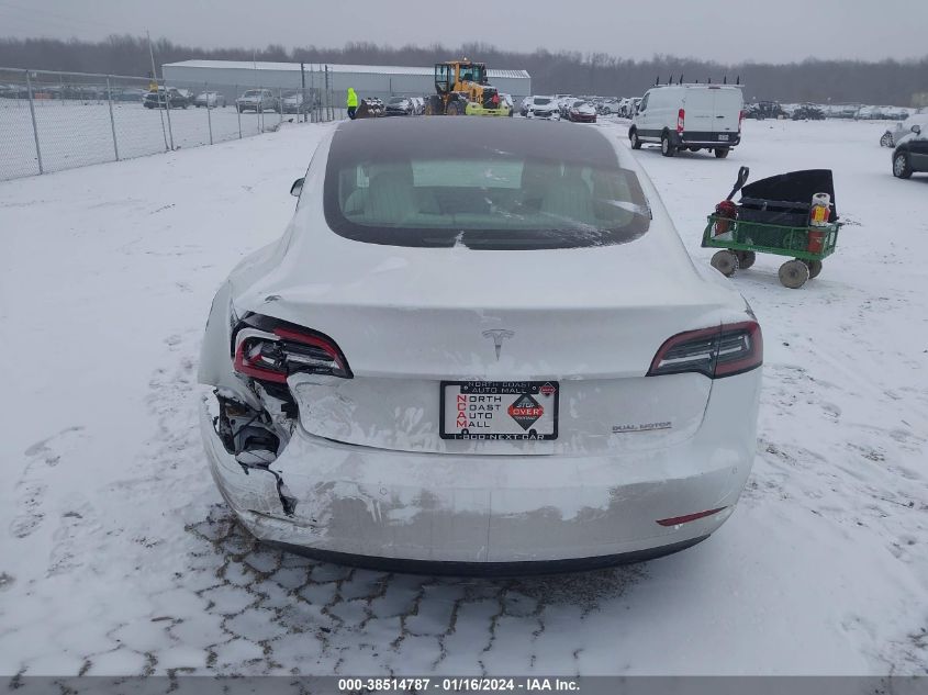 5YJ3E1EB0KF437841 | 2019 TESLA MODEL 3