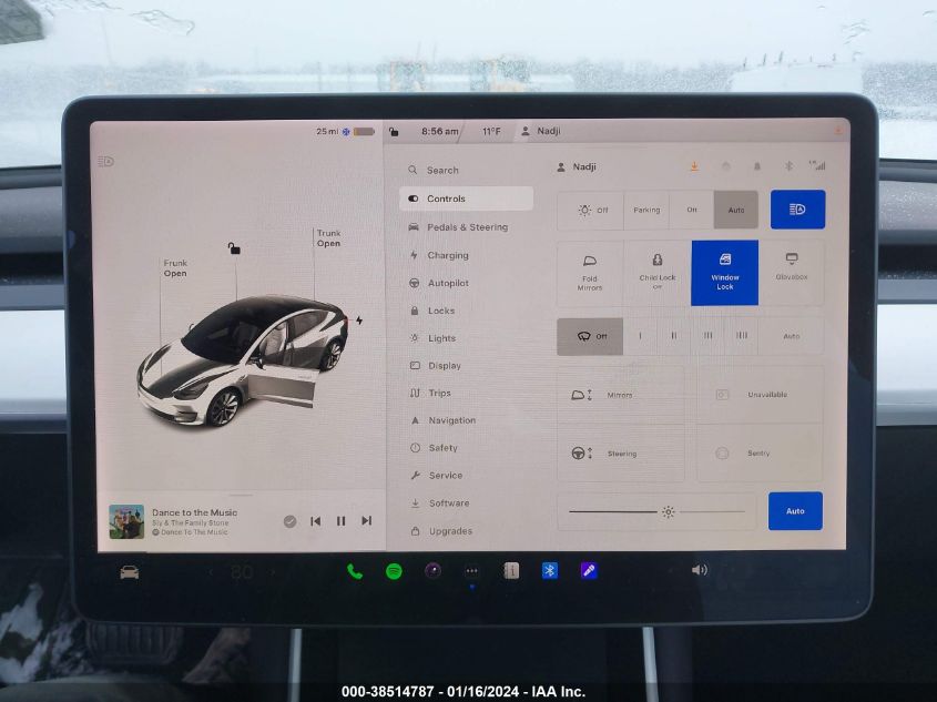 5YJ3E1EB0KF437841 | 2019 TESLA MODEL 3