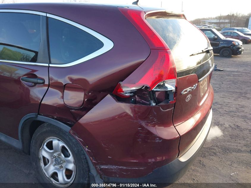 2013 HONDA CR-V LX 5J6RM4H35DL075888