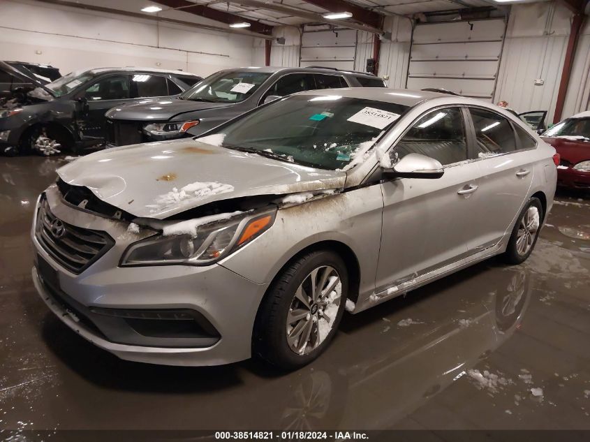 2015 HYUNDAI SONATA SPORT - 5NPE34AF3FH032492