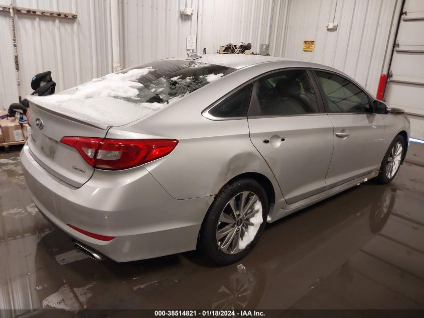 2015 HYUNDAI SONATA SPORT - 5NPE34AF3FH032492