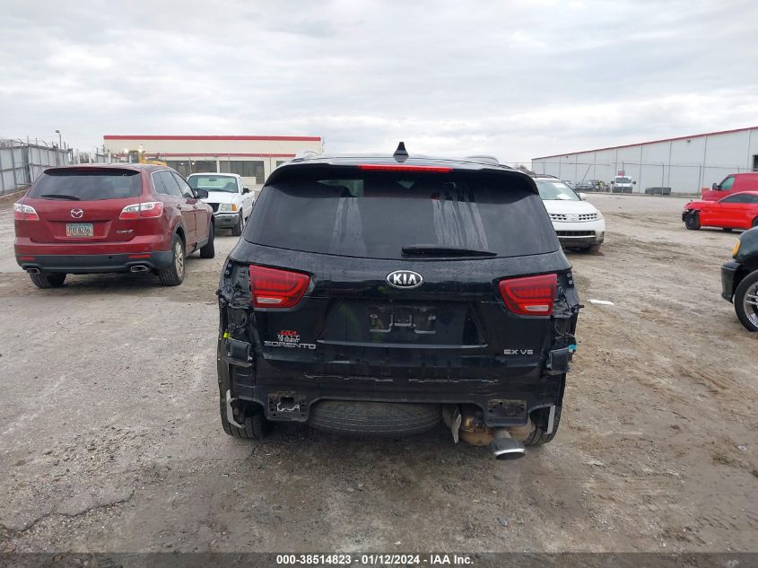 2019 KIA SORENTO 3.3L EX - 5XYPH4A57KG469317