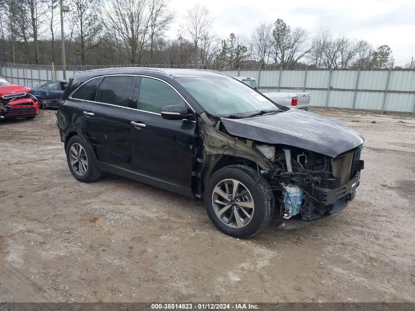 2019 KIA SORENTO 3.3L EX - 5XYPH4A57KG469317