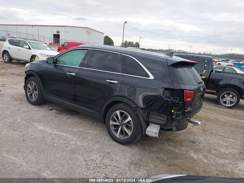 2019 KIA SORENTO 3.3L EX - 5XYPH4A57KG469317