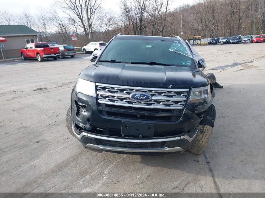 2018 FORD EXPLORER LIMITED - 1FM5K8F80JGB11101