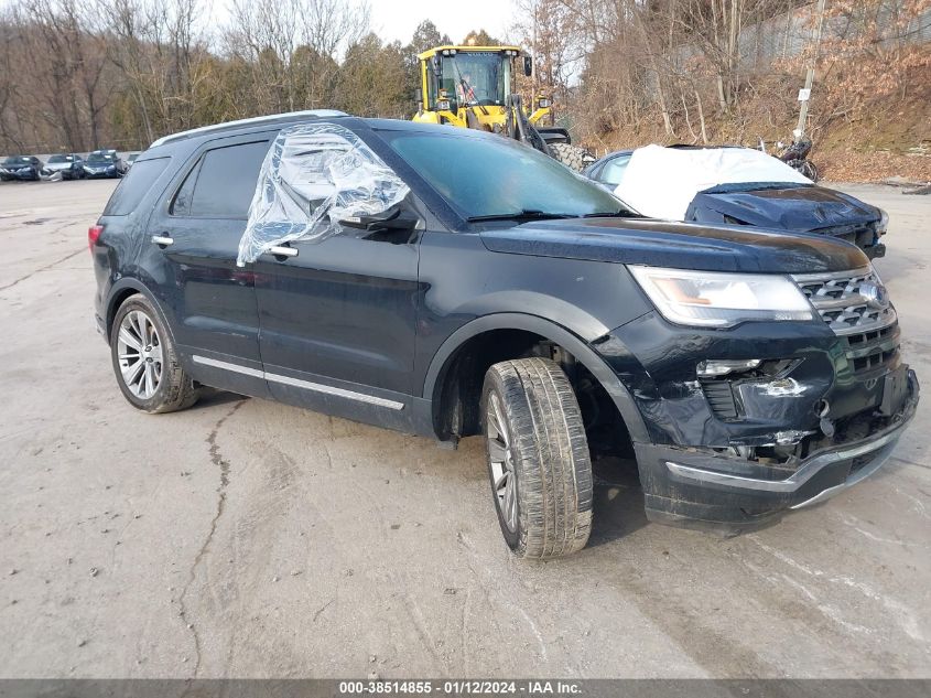 2018 FORD EXPLORER LIMITED - 1FM5K8F80JGB11101