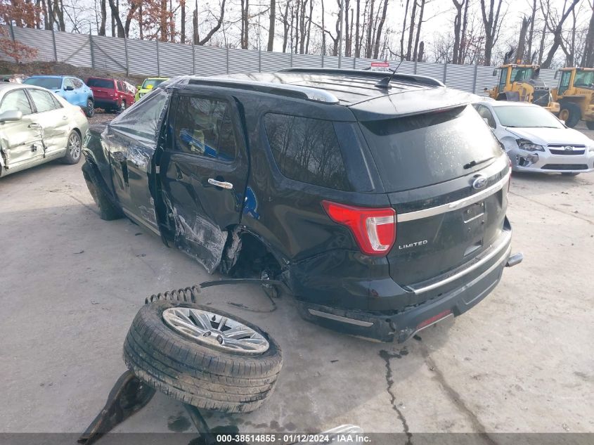 2018 FORD EXPLORER LIMITED - 1FM5K8F80JGB11101