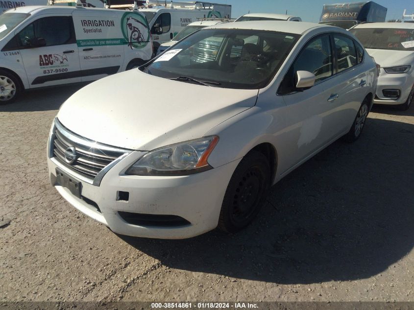 3N1AB7AP1FY272464 | 2015 NISSAN SENTRA