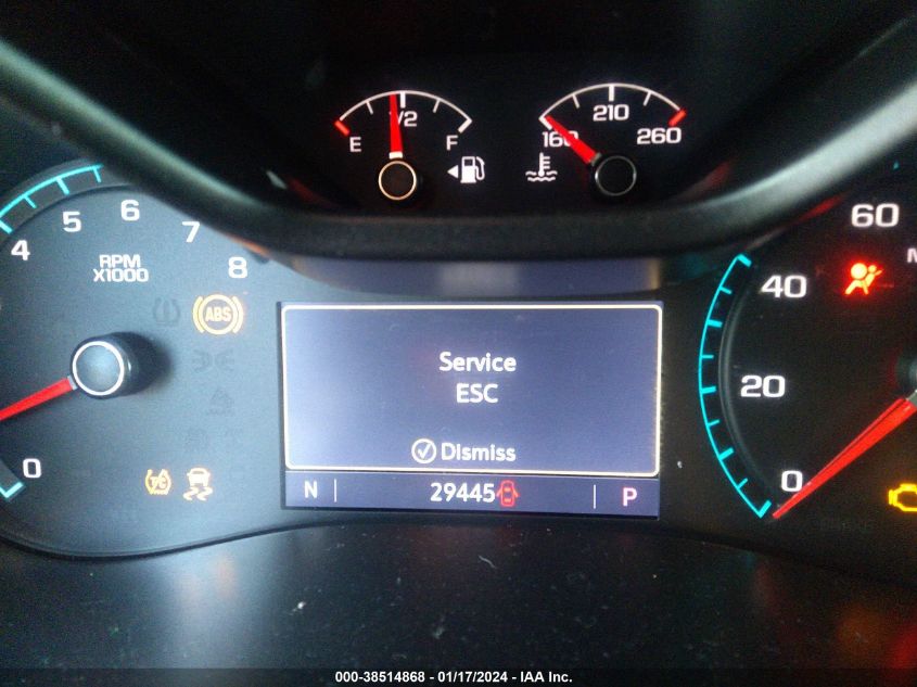 2020 CHEVROLET COLORADO Z71 - 1GCGTDEN8L1200043