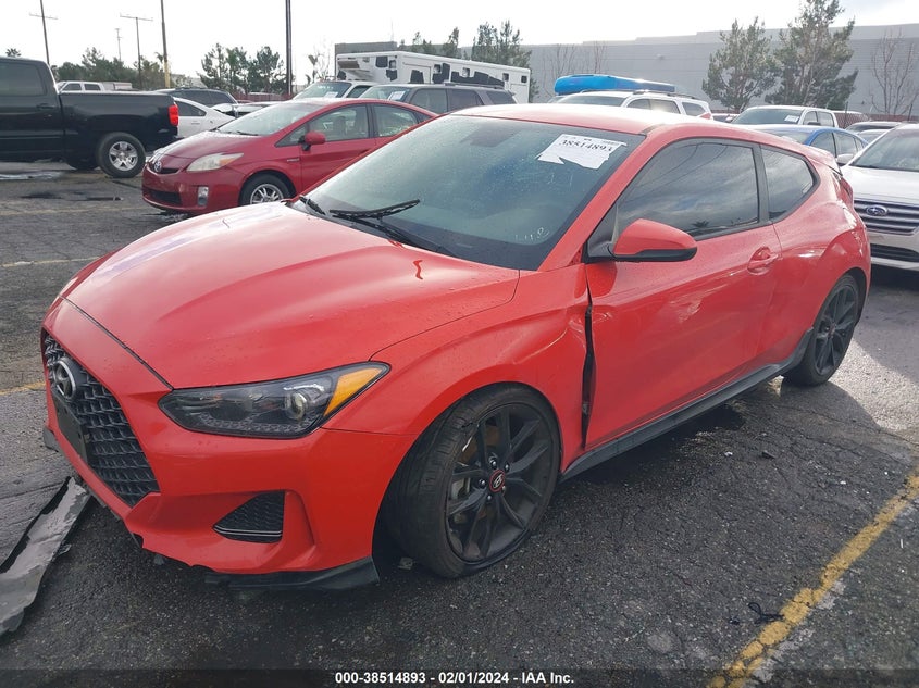 VIN KMHTH6AB7KU016311 2019 HYUNDAI VELOSTER TURBO R-SPEC