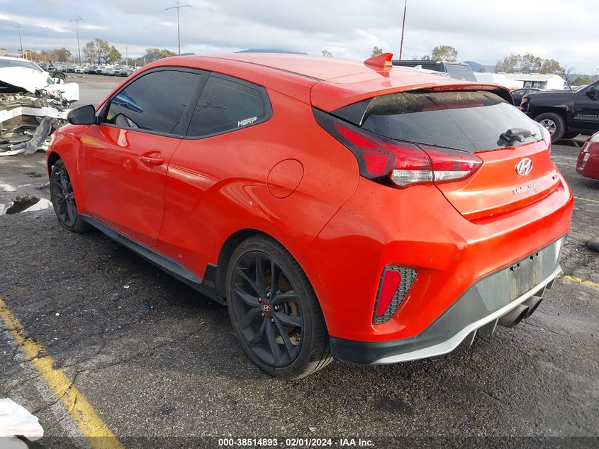 VIN KMHTH6AB7KU016311 2019 HYUNDAI VELOSTER TURBO R-SPEC