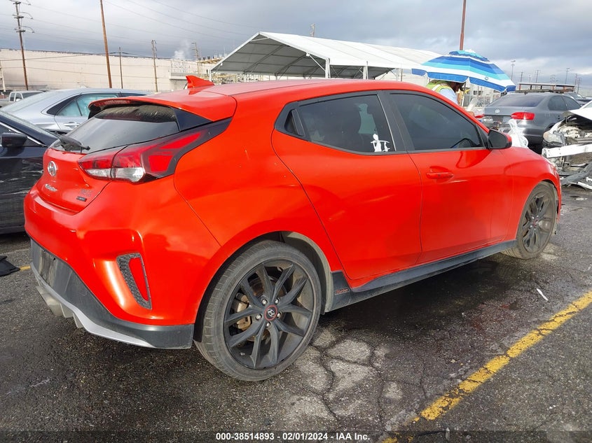 VIN KMHTH6AB7KU016311 2019 HYUNDAI VELOSTER TURBO R-SPEC