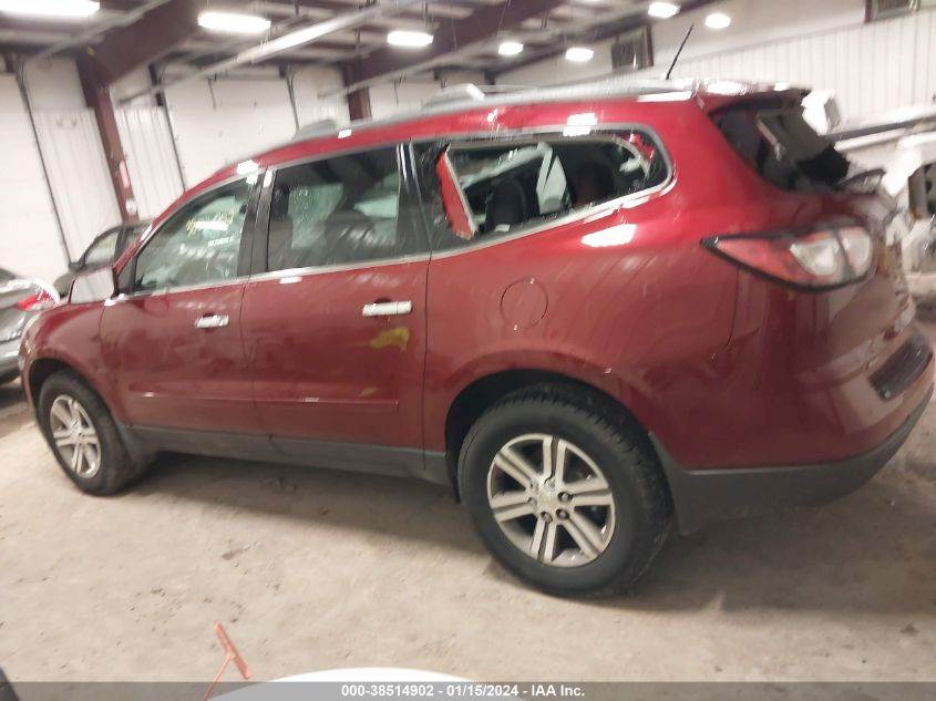2015 CHEVROLET TRAVERSE LT - 1GNKVGKD0FJ132804