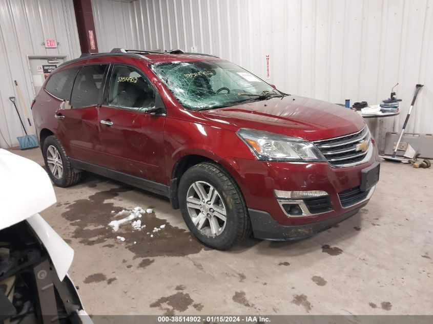 2015 CHEVROLET TRAVERSE LT - 1GNKVGKD0FJ132804