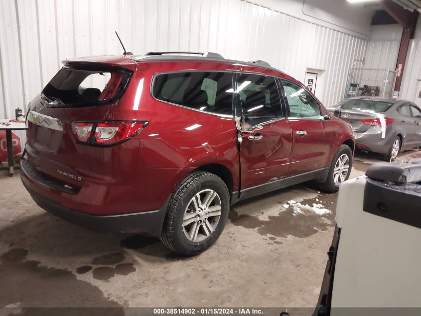 2015 CHEVROLET TRAVERSE LT - 1GNKVGKD0FJ132804