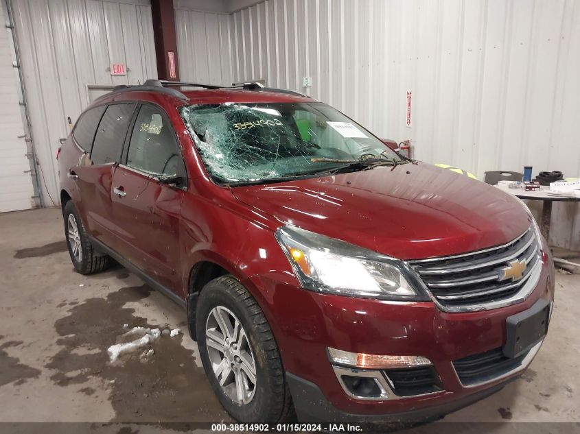 2015 CHEVROLET TRAVERSE LT - 1GNKVGKD0FJ132804