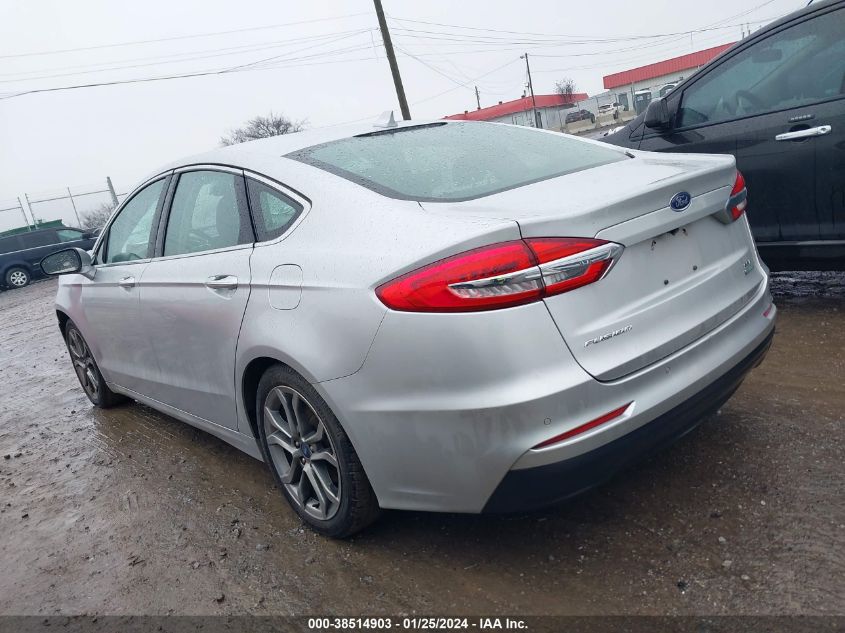 2019 FORD FUSION SEL - 3FA6P0CD2KR237120