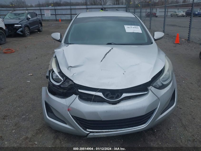 2015 HYUNDAI ELANTRA SE - 5NPDH4AE3FH650156