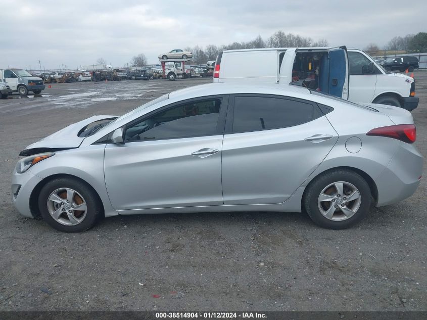 2015 HYUNDAI ELANTRA SE - 5NPDH4AE3FH650156