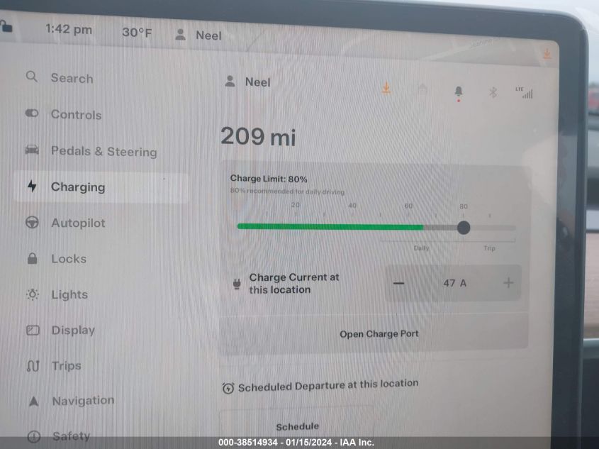 2023 TESLA MODEL Y - 7SAYGDEE1PF834738